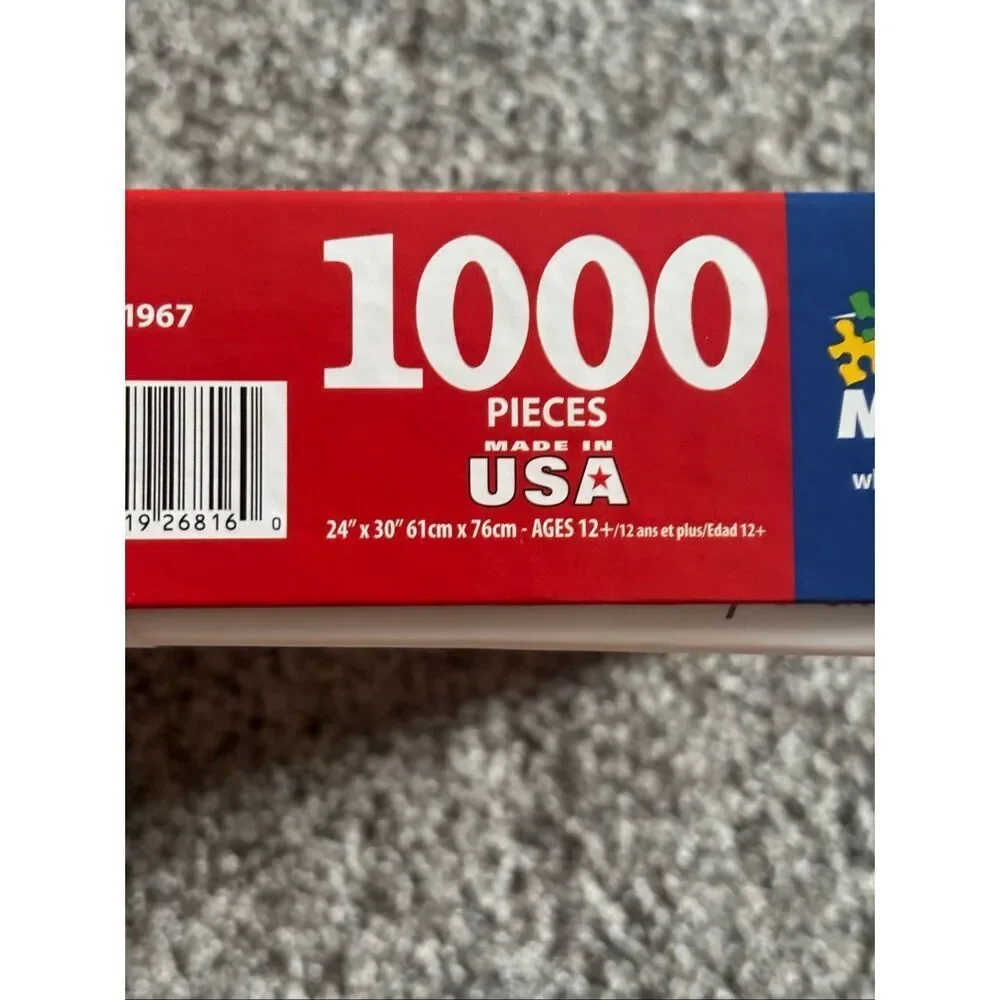 ❤️White Mountain “What Flowers Mean” 1000 Puzzle